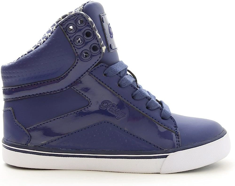 Zapatillas Youth Pop Tart Grid Navy, ¡el calzado perfecto para pequeños exploradores! Talla 12. ¡A correr con estilo!