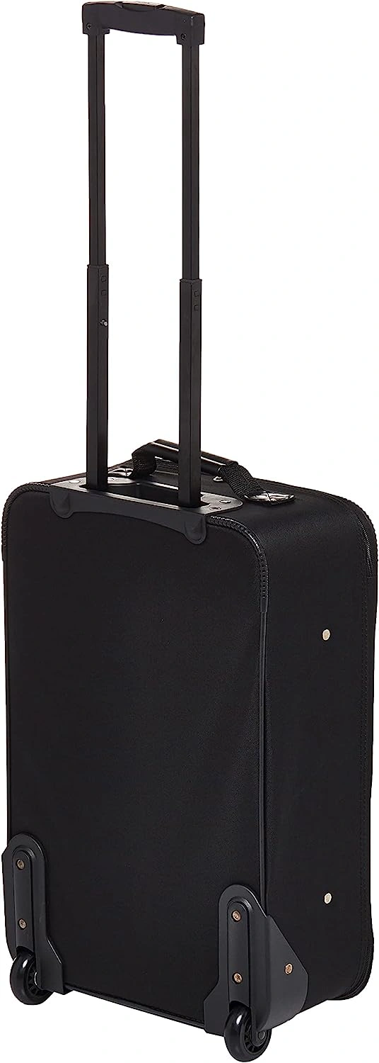 ¡XLT Equipaje Blando Negro 4 Piezas! Viaja con estilo y comodidad (BB/WD/21/25 UP) ¡Lista para la aventura!
